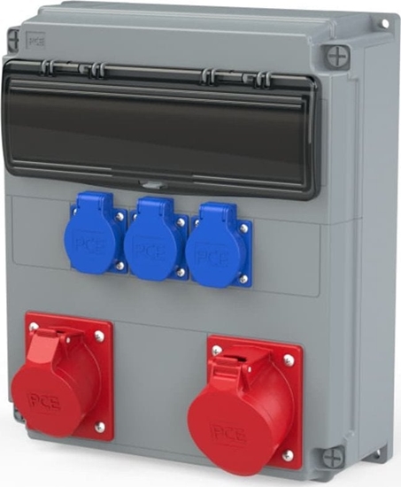 Picture of PCE Rozdzielnica stacjonarna OPOLE 32/5 16/5 3GS bez zabezpiecze IP54 909110003W