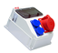 Picture of PCE Rozdzielnica stacjonarna typ LUBLIN 9M 32/5 2GS 230V IP54 ECOline* 90EKO008