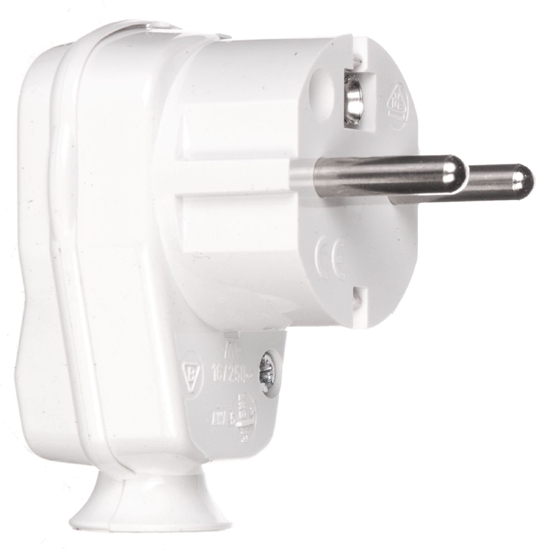 Picture of PCE Wtyczka ktowa 10/16A 2P+Z IP20 Uni-Schuko biaa (9002214)