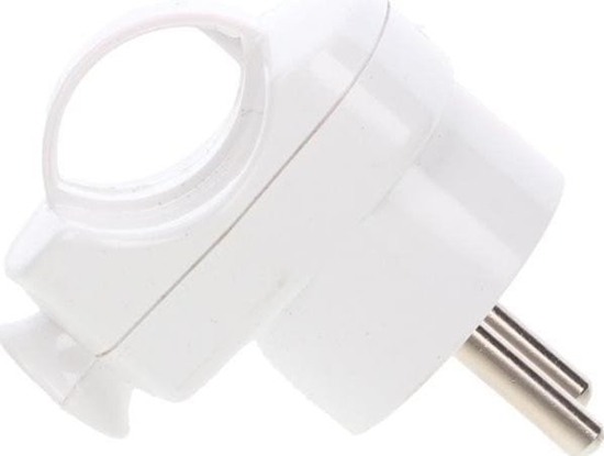 Picture of PCE Wtyczka ktowa z uchem 10/16A 2P+Z UNI-SCHUKO 250V IP20 9002221