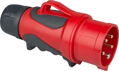 Изображение PCE Wtyczka przenona (zwrotnica faz) 16A 5P 400V 6h IP44/54 GRIP 70153-6