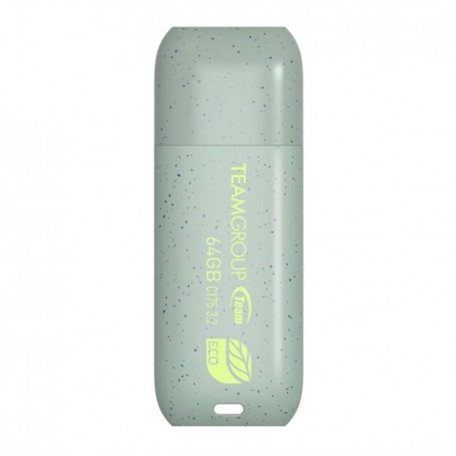Attēls no Pendrive TeamGroup Pendrive C175 ECO* 64GB USB 3.2 Gen1 Zielony