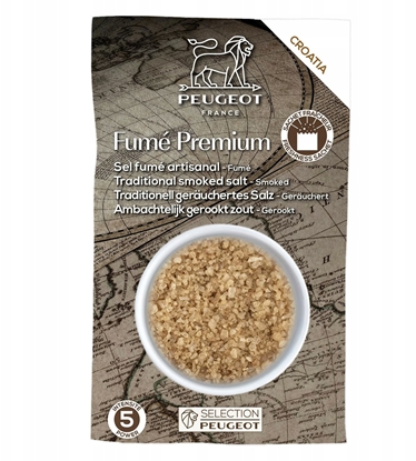 Picture of Peugeot Sól, 150 gr, chorwacka, Smoked Salt