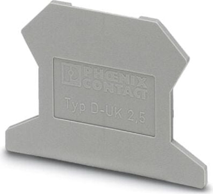 Picture of Phoenix Contact cianka kocowa 1,5 x 42,5 x 30,7mm szara D-UK 2,5 (3001022)