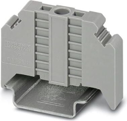 Изображение Phoenix Contact cianka kocowa 9,5mm szara E/NS 35 N (0800886)