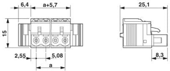 Picture of Phoenix Contact cznik wtykowy pytek drukowanych FKC 2,5/ 2-ST-5,08-RF (1925692)