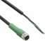 Attēls no Phoenix Contact Kabel do czujnika 3P 5m wolny koniec przewodu gniazdo proste M8 SAC-3P- 5,0-PUR/M 8FS (1669628)