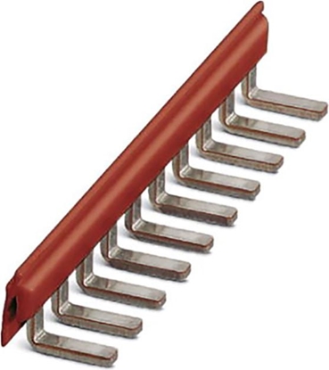 Picture of Phoenix Contact Mostek poprzeczny wkadany 80-torowy czerwony EB80-DIK RD (2715953)