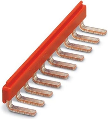 Picture of Phoenix Contact Mostek wtykany 10-torowy raster 6,15mm czerwony EB 10- DIK RD (2716774)