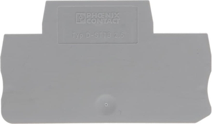 Picture of Phoenix Contact Pokrywa zamykajca 67,5x2,2x47,5 mm szara D-STTB 2,5 3030459