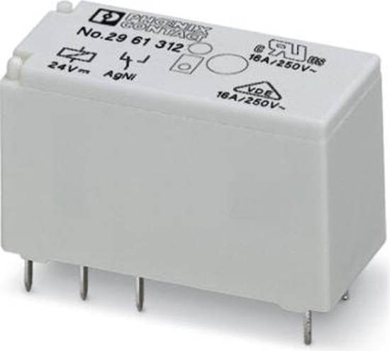Picture of Phoenix Contact Przekanik interfejsowy 1P 16A 24V DC monostabilny REL-MR- 24DC/21HC (2961312)