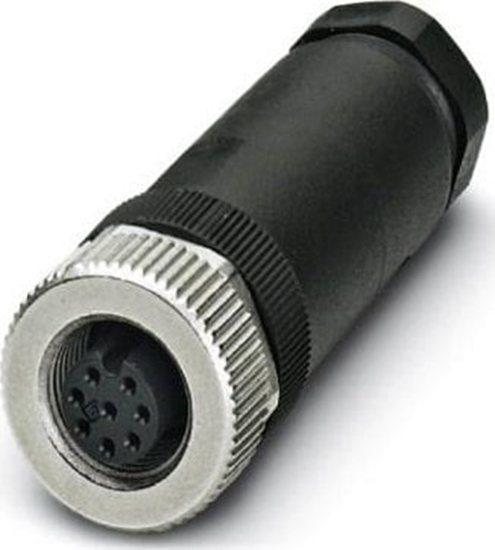 Picture of Phoenix Contact Zcze wtykowe 8-pinów gniazdo proste M12 na kabel 6-8mm SACC-M12FS-8CON-PG9-M 1513347