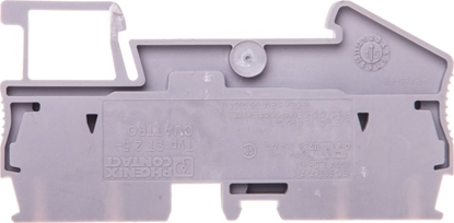 Picture of Phoenix Contact Zczka szynowa 4-przewodowa 0,08-4mm2 szara ST 2,5-QUATTRO 3031306 - 3031306