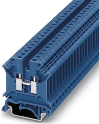 Изображение Phoenix Contact Zczka szynowa 4-przewodowa 0,2-6mm2 UK 5 N BU niebieski (3004388)