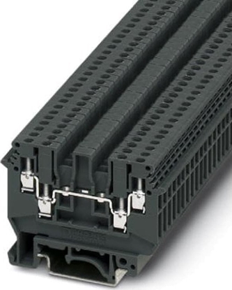 Изображение Phoenix Contact Zczka szynowa 4-przewodowa 2,5mm2 24A 500V ciemnoszary TB 2,5-QUATTRO I Essential 3246492