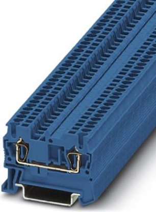 Picture of Phoenix Contact Zczka szynowa przepustowa 2-przewodowa 15mm2 niebieska EX ST-1,5 BU (3031089)