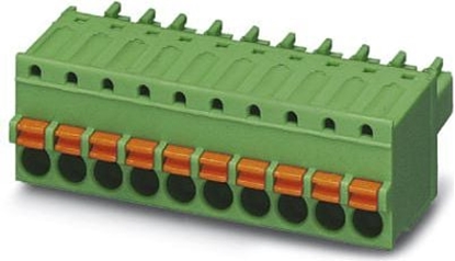 Изображение Phoenix Contact Zczka wtykowa do pytek drukowanych 0,14-1,5mm2 zielona FK-MCP 1,5/ 4-ST-3,81 (1851067)