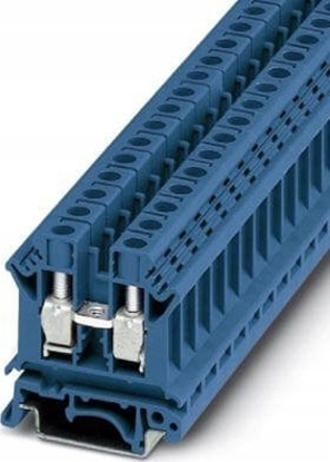 Picture of Phoenix ZZczka szynowa 2-przewodowa 10mm2 57A 800V niebieska TB 10 I BU Essential 3057694