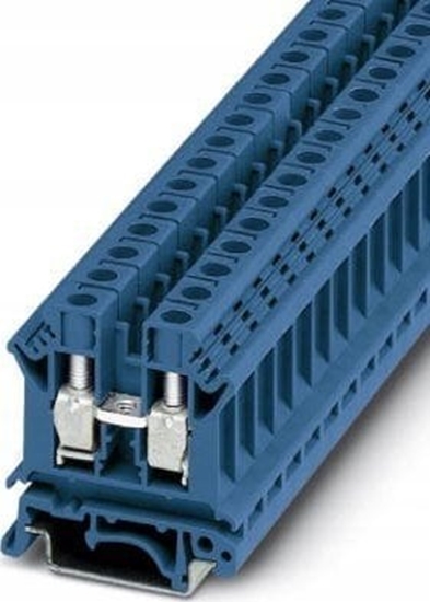 Picture of Phoenix ZZczka szynowa 2-przewodowa 10mm2 57A 800V niebieska TB 10 I BU Essential 3057694