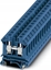 Attēls no Phoenix ZZczka szynowa 2-przewodowa 10mm2 57A 800V niebieska TB 10 I BU Essential 3057694