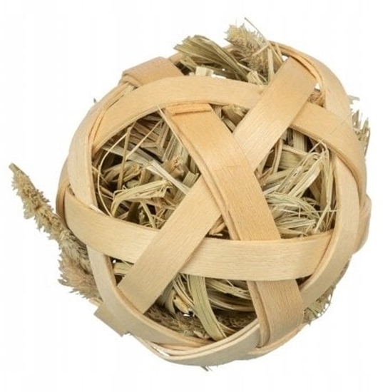 Picture of Pika bambusowa z sianem, dla gryzoni, 5 cm