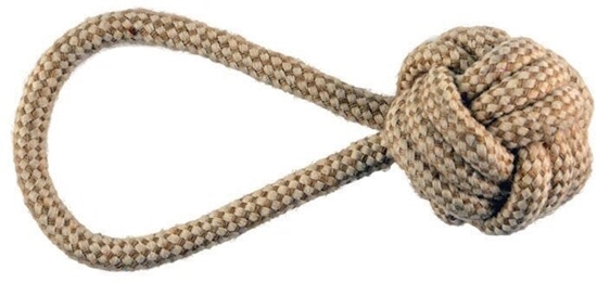 Picture of Pika na lince, zabawka, dla psa, sznur, 19 cm