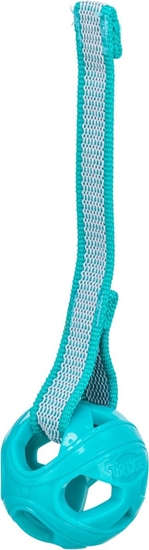 Picture of Pika z otworami na sznurku, zabawka, dla psa, TPE/poliester/guma, 6 cm