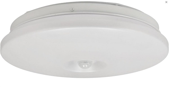 Изображение Lampa sufitowa Ecolight Plafon LED 18W 1440lm IP44 4000K z czujnikiem PIR