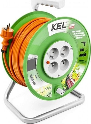 Picture of Plastrol przeduacz bbnowy Standard Line 15m H05VV-F 3x1 4xGS 10A pomaraczowy (W-98945)