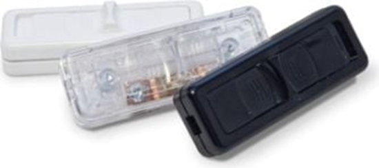 Изображение Plastrol Wycznik suwakowy przelotowy lub kocowy 1-torowy 2,5A/250V brzowy WS-1P brz (W-10095)