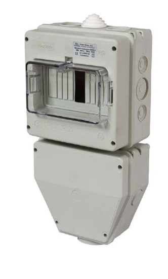 Picture of Polam Nako Skrzynka izolacyjna zabezpieczeniowa SWKI-3 z listw TH-35 25A 400V IP43 9632-100