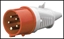 Изображение Polam Nako Wtyczka 16A 2P+Z IP44 izolowana przenona 220V - 3629-326