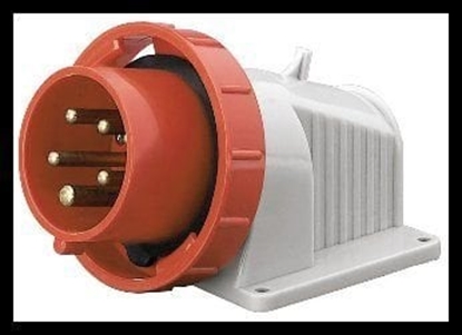 Изображение Polam Nako Wtyczka 32A 3P+N+Z IP67 izolowana odbiornikowa 220/380V - 3646-230