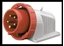 Изображение Polam Nako Wtyczka 32A 3P+N+Z IP67 izolowana odbiornikowa 220/380V - 3646-230