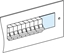 Picture of PrismaSet Zalepki 4szt. 46x90mm LVS03221 /szt.=4szt./