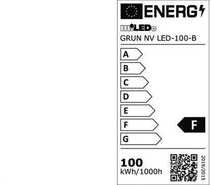 Изображение Nawietlacz Kanlux Projektor GRUN NV LED-100-B 9500lm 4000K barwa neutralna IP65 czarny 31394