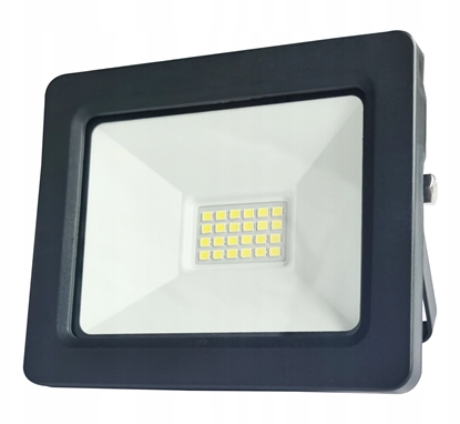 Изображение Projektor LED 20W 2100lm 4000K Premium czarny IP65 GW-0010