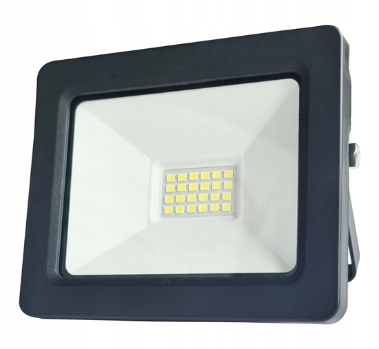 Изображение Projektor LED 20W 2100lm 4000K Premium czarny IP65 GW-0010