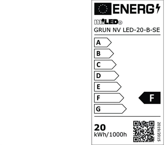 Изображение Nawietlacz Kanlux Projektor z czujnikiem GRUN NV LED-20-B-SE 1700lm 4000K barwa neutralna IP44 czarny 31398