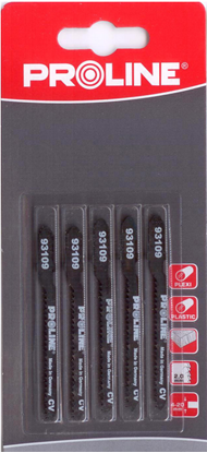 Picture of Pro-Line Brzeszczoty do wyrzynarki do plexi 50x5mm typ U 5szt. (93409)