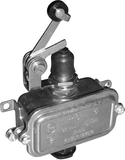 Picture of Promet Wycznik kracowy miniaturowy 1R 1Z metal dzwignia obrotowa z regulowan dugoci MP0-5 (W0-59-152026)