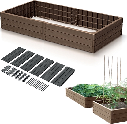 Picture of Prosperplast Rabata ogrodowa Base Woody 1492x756mm Grzdka