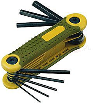 Изображение Proxxon Zestaw kluczy imbusowych hex wielofunkcyjne 1,5-8mm 8szt. (PR23956)