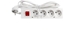 Изображение Przeduacz z wycznikiem 4-gniazda z/u 10A 3m /OMY 3x1/ biay PS-470WS T-105950