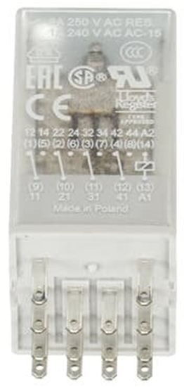 Picture of Przekanik CR-M230AC4 4c/o A1-A2=230VAC 250V/6A 1SVR405613R3000