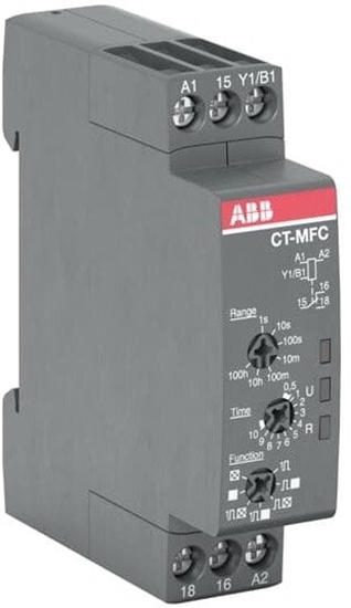 Изображение Przekanik czasowy CT-MFC.12 wielofunkcyjny 1c/o 24-48VDC/24-240VAC 1SVR508020R0000