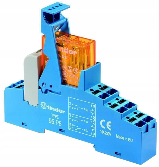 Picture of Przekanik interfejsowy Seria 48 2P 8A 230V AC PUSH-IN 48.P5.8.230.0060SPA