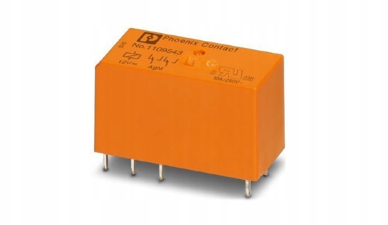 Picture of Przekanik miniaturowy 2P 8A AgNi 230V AC do gniazda ECOR-1, REL-MR-BL- 230AC/21-21