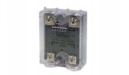 Picture of Przekanik póprzewodnikowy LU 001JDA244000 SSR sterowanie 3-32V DC wyjcie 240V/40A AC LH000-0981-400-012