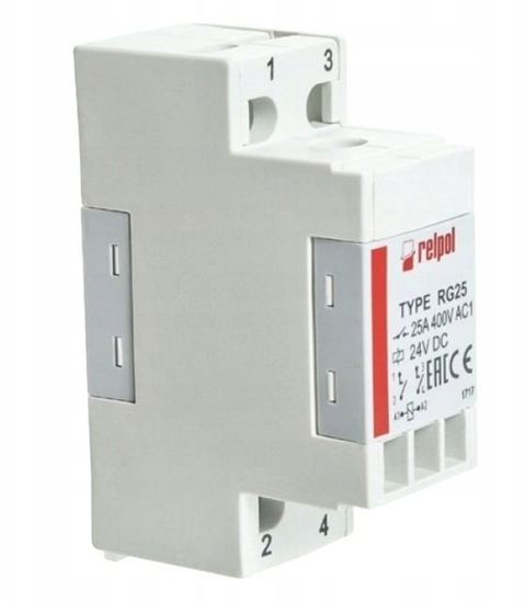 Picture of Przekanik przemysowy 2Z 24V AC 50Hz AgSnO2 RG25-3022-28-3024 863742